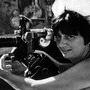 Agnès Varda en tournage avec une Eclair 16, années 1970 
