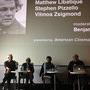 De g. à d. : Caleb Deschanel, Vilmos Zsigmond, Matthew Libatique et Stephen Pizzello - Phot R Chevrin 