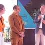 Sarah Talpaert, Daniel Cohen et Alain Rocca - Photo Matthieu-David Cournot 