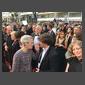 Agnès Godrard et Gilles Porte, derrière eux Jean-Marie Dreujou et Michel Abramowicz, et, à droite, Pascale Marin