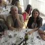 Déjeuner Fujifilm à la terrasse de la Quinzaine des réalisateurs - Richard Andry, AFC, entouré d'Annick Mullatier et Sandrine Taisson, (...) 