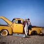 Robby Müller et Agnès Godard, "Paris, Texas", Yuma, Arizona, October 1983 - Photo Agnès Godard 