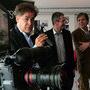 Jacques Delacoux (Transvideo), Pierre Andurand (Thales Angénieux) et Marc Galerne (K5600 Lighting) - Photo Jean-Noël Ferragut 