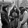 Andrzej Żuławski, entre Maciej Kijowski et le directeur de la photo Witold Sobociński sur le tournage de "La Troisième partie de la (…) 