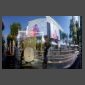 Le Palais des Festivals anamorphosé