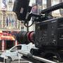 La Sony Venice équipée d'un zoom Angénieux Optimo anamorphique 30-72 A2S - Photo Jean-Yves Le Poulain 