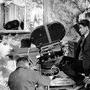 Delphine Seyrig et Alain Resnais, tournage de "L'Année dernière à Marienbad" - Photo Georges Pierre 