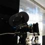 L'Arri IIC veille derrière l'écran translucide - Photo JN Ferragut 