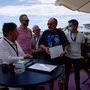 Remise du Prix du Meilleur projectionniste Cannes 2021 - De g. à d. : Angelo Cosimano, Jean-Baptiste Hennion, Pïerre-Édouard Baratange, Franck Nis, (...) 