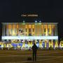Le Grand Théâtre de Lodz la nuit - Photo Jean-Noël Ferragut 