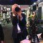 Kees van Oostrum "shoot" avec le boîtier fp Sigma - Photo Richard Andry 