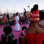 Défilé de mode sur le Pavillon Afriques au Village International Pantiero - Photo Jean-Noël Ferragut 