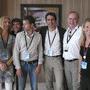Valérie Lacoste, Fabien Fournillon, David Seguin, Nicolas Berard, Peter Boyce et Gaëlle Trehony à L'Appartement Kodak - Photo JN Ferragut 