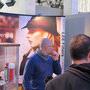 Sur le stand Lee Filters - Photo Eric Guichard 