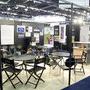 Le stand des associations avant l'ouverture - Photo Leslie Tabuteau 