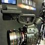 La caméra Canon Cinema EOS C500 équipée de la focale fixe Canon CN-E24 mm - Photo JN Ferragut 