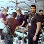 Sundeep Reddy sur le stand Zeiss - Photo Richard Andry 