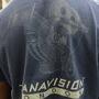 ... et son tee-shirt Panavision London en plan rapproché - Photo Jean-Noël Ferragut 