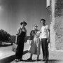 Jeanne Moreau au Festival d'Avignon, avec Jean Vilar et Gérard Philippe, en 1951 