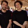 Paul Guilhaume et Balthazar Lab, deux anciens de La Fémis se retrouvant - Photo Jean-Noël Ferragut 