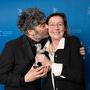Giacomo Abbruzzese et Hélène Louvart - Photo Alexander Janetzko / Berlinale 2023 
