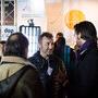 Au centre, Greg Fromentin - Photo Tristan Happel / AFC - Micro Salon 2014 
