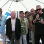 Pierre-William Glenn et l'équipe de Digimage à Cannes - Photo JN Ferragut 