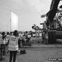 Tournage au pied de la grue - Photo Xavier Sylvestre Bru 