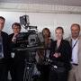 L'équipe Sony Europe / France lors du Rendez-vous de midi de la CST - Peter Sykes, Philippe Ros, Véronique Tourre, Audrey Lefebvre et Pierre (…) 