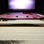 Les sièges de la Grande salle de l'Opera Nova encore recouverts - Photo Jean-Noël Ferragut 