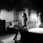 Jeanne Moreau dans "Les Louves", de Luis Saslavsky, en 1957 