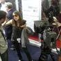 Natasza Chroscicki, Panavision Alga Techno, et la caméra Genesis - lors des Rendez-vous de la CST © AFC - Photo Jean-Noël Ferragut 