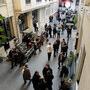 La Cadillac Eldorado dans la cour de La fémis lors du Micro Salon, en février 2014 - Photo Jean-Noël Ferragut 