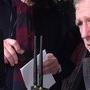 Matthieu, concentré, sur le tournage de "Je vais mieux", décembre 2016 