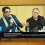 Manuel Alberto Claro, à gauche, et Philippe Ros - Photo Jean-Noël Ferragut 