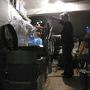 Preparing a reel in the projection booth 