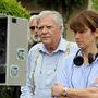 Michael Ballhaus et Sherry Homann sur le tournage de "3096 jours", en 2013 