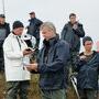 Bruno Dumont, au centre, et Guillaume Deffontaines, en blanc - Photo Roger Arpagou 