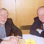 Gerry Fisher et Olivier C. Benoist à Londres en septembre 2002 (Photo Philippe Coroyer) 