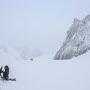 Sur le glacier 