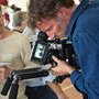 Jérôme Alméras au viseur de l'Alexa Mini - Photo Pauline Maillet 