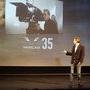 Luc Bara présentant la Varicam 35 - Photo Richard Andry 