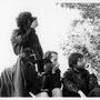 Jean-Jacques Bouhon, entre Jean-Noël Ferragut et Laurent Leymonie, sur "Le Grain de sable", en 1982 - Archives Jean-Noël Ferragut 