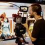 Sur le stand Sony - Photo Richard Andry 