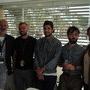 Rémy Chevrin, Jacques Girault, Ludovic Zuili, Jonathan Ricquebourg et Eric Gautier - Photo Jean-Noël Ferragut 