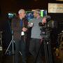 Michel Abramowicz, directeur de la photo, et Patrick Leplat (Panavision Alga) - Photo Pauline Maillet pour l'AFC 