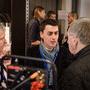 Marc Thelisson, Davy Terzian et un visiteur - Photo Tristan Happel / AFC - Micro Salon 2014 