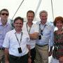 Arnaud Denoual, Hervé Chanaud, Christophe Eisenhuth, Jean-François Rochette et Isabelle Piedoue - Photo JN Ferragut 