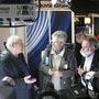 Benoît Israël, Etienne Fauduet et Alain Fillon sur le stand Eclalux - Satis 2010 - Photo Jean-Noël Ferragut 