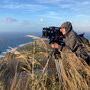 Jeanne Lapoirie, AFC, et l'Arri Alexa-35, en tournage, en Corse, du film "Le Retour", de Catherine Corsini. 